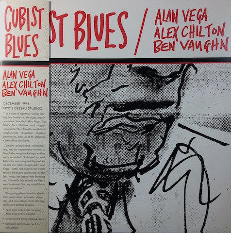 Alan Vega · Alex Chilton · Ben Vaughn : Cubist Blues (2xLP, Album, RE, RM)