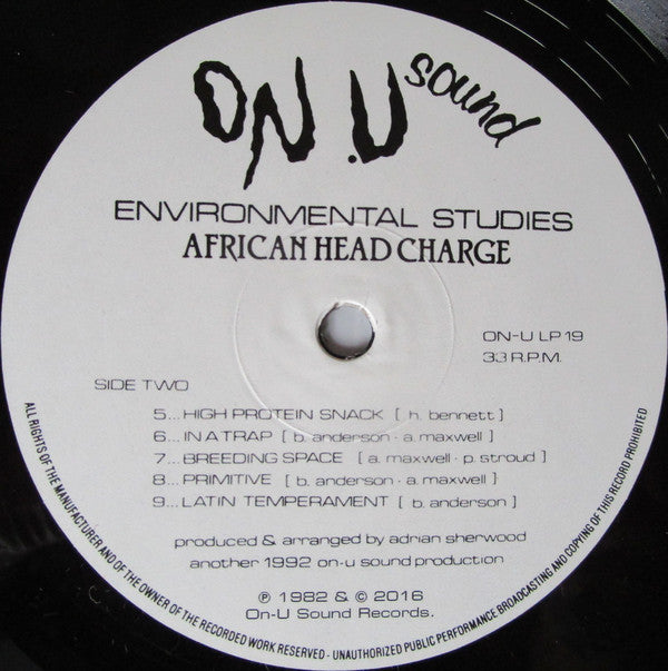 African Head Charge : Environmental Studies (LP, Album, RE)