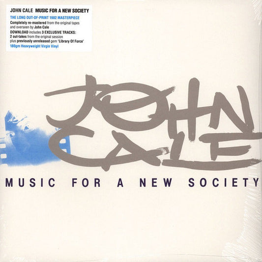 John Cale : Music For A New Society (LP, Album, RE, RM, Rem)