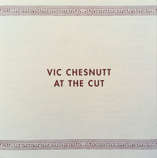 Vic Chesnutt : At The Cut (LP, Album)