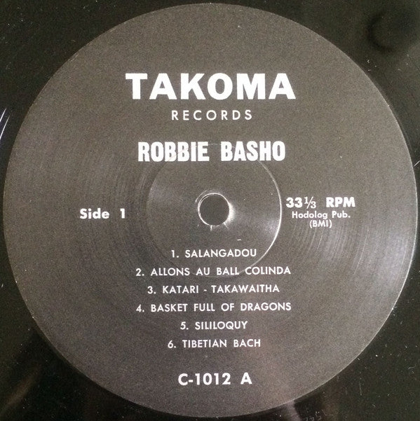 Robbie Basho : Basho Sings (LP, Album, RE)