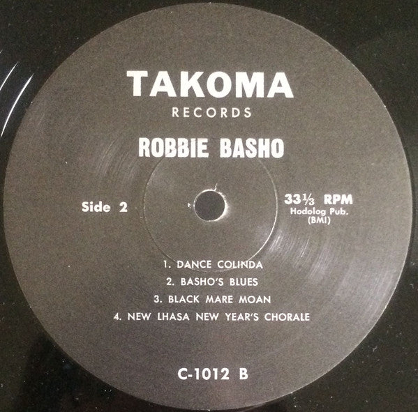 Robbie Basho : Basho Sings (LP, Album, RE)