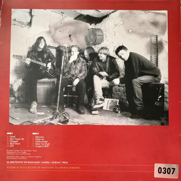 The Heads (2) : Relaxing With... (LP, Ltd, Num, RP, Blu)