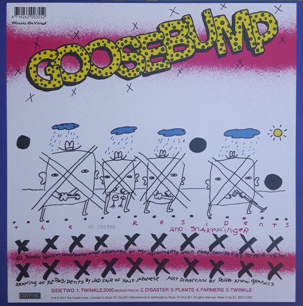 The Residents : Diskomo / Goosebump (12", EP, RSD, Ltd, Num, RE, Yel)