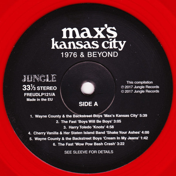 Various : Max's Kansas City 1976 & Beyond (2xLP, RSD, Comp, Ltd, Tra)