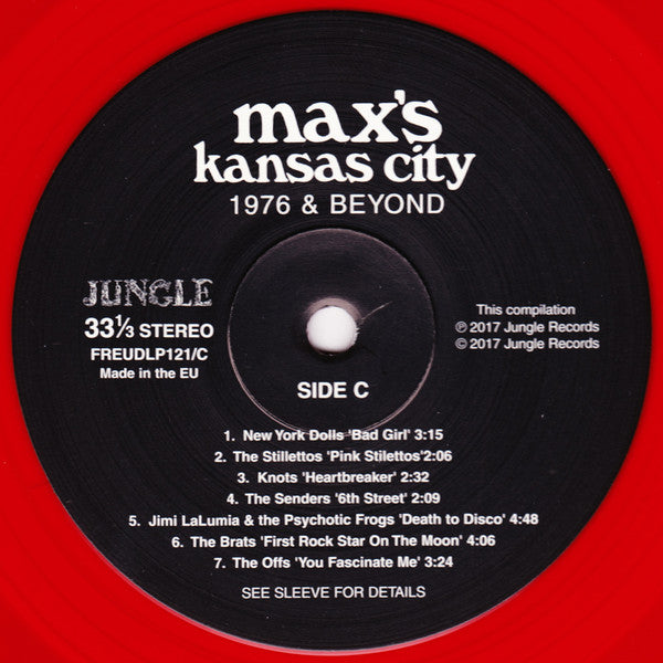 Various : Max's Kansas City 1976 & Beyond (2xLP, RSD, Comp, Ltd, Tra)