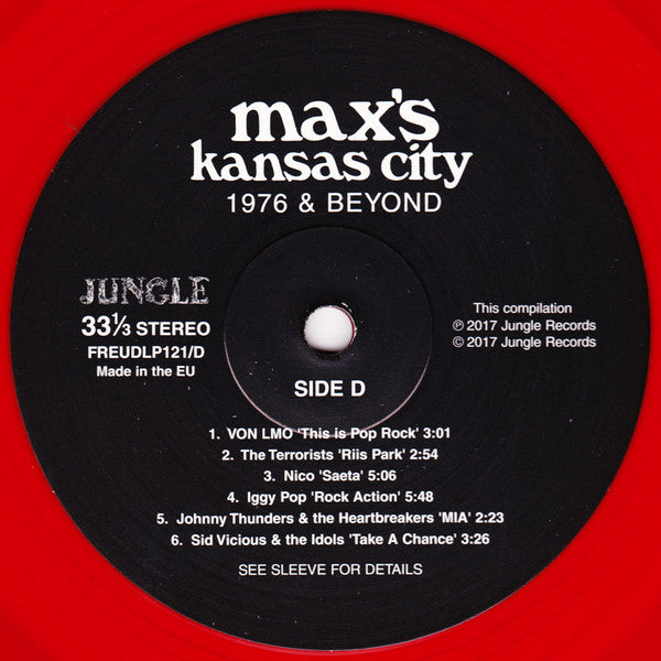 Various : Max's Kansas City 1976 & Beyond (2xLP, RSD, Comp, Ltd, Tra)