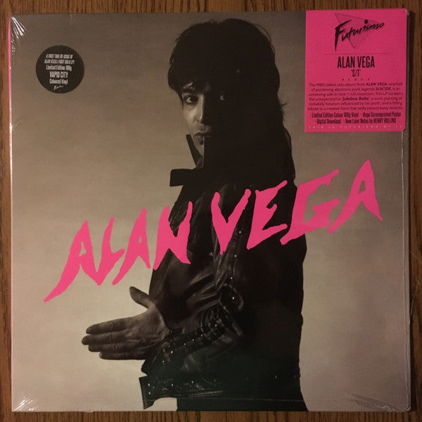 Alan Vega : Alan Vega (LP, Album, Ltd, RE, ‘Va)