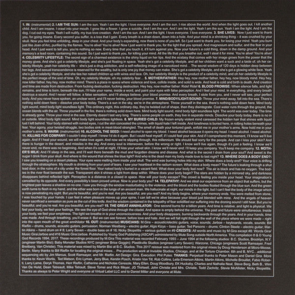 Swans : The Great Annihilator (2xLP, Album, RE, RM)