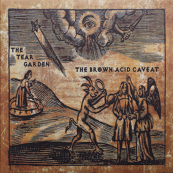 The Tear Garden : The Brown Acid Caveat (2xLP, Album, Tan)