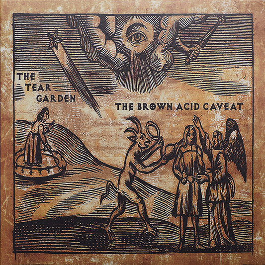 The Tear Garden : The Brown Acid Caveat (2xLP, Album, Tan)