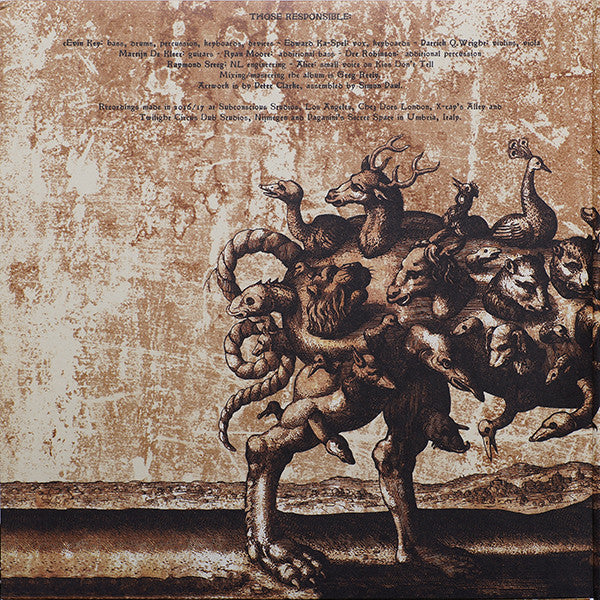 The Tear Garden : The Brown Acid Caveat (2xLP, Album, Tan)