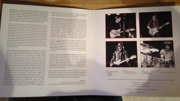 Television : Live At The Old Waldorf San Francisco, 6/29/78 (2xLP, Album, Ltd, RE, RM, RP)