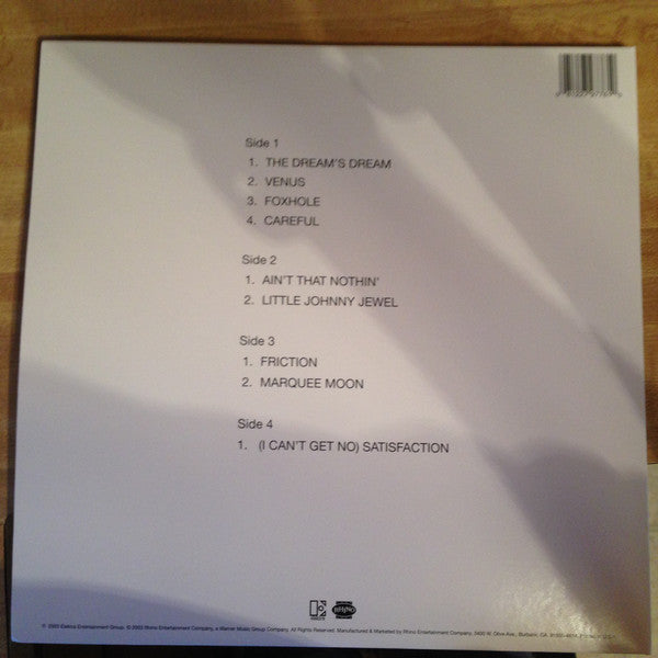 Television : Live At The Old Waldorf San Francisco, 6/29/78 (2xLP, Album, Ltd, RE, RM, RP)