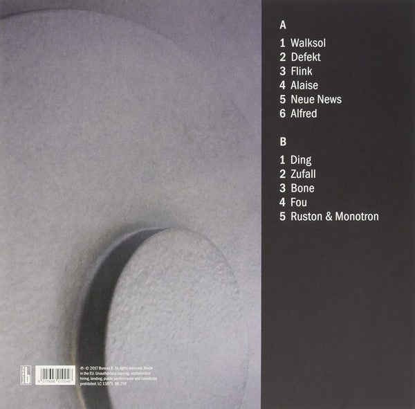 Dieter Moebius : Ding (LP, Album, RE, RM)