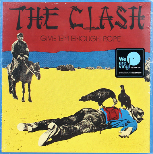 The Clash : Give 'Em Enough Rope (LP, Album, RE, RM, 180)