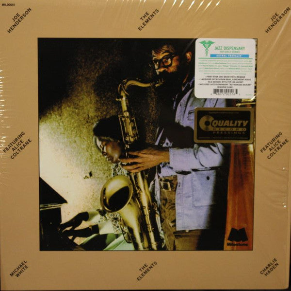 Joe Henderson Featuring Alice Coltrane : The Elements (LP, RE, 180)