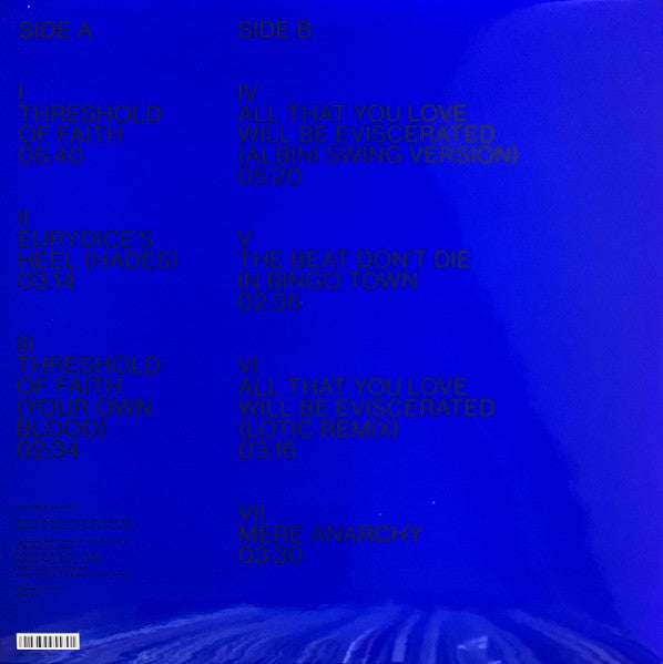 Ben Frost : Threshold Of Faith (12", EP)