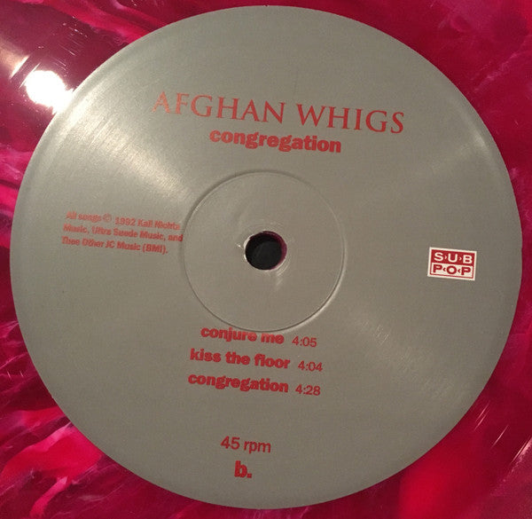 The Afghan Whigs : Congregation (2x12", Album, Ltd, RE, Red)