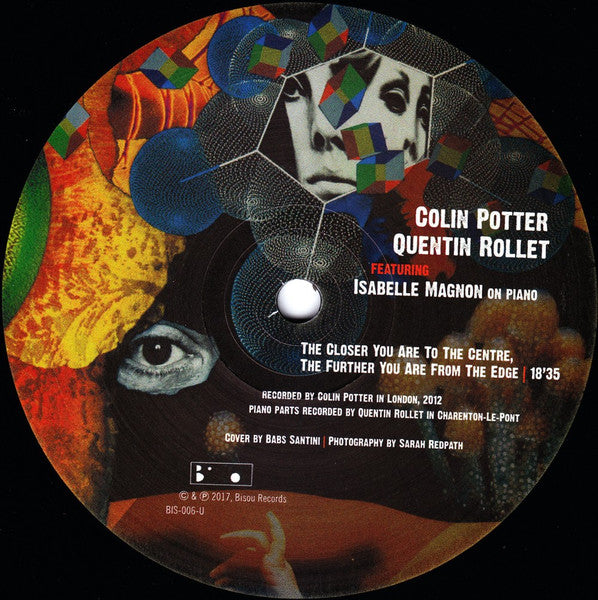 Edward Ka-Spel / Steven Stapleton, Colin Potter / Quentin Rollet : The Man Who Floated Away / The Closer You Are To The Center, The Further You Are From The Edge (LP, Album)