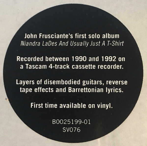 John Frusciante : Niandra LaDes And Usually Just A T-Shirt (2xLP, Album, RE, RM)