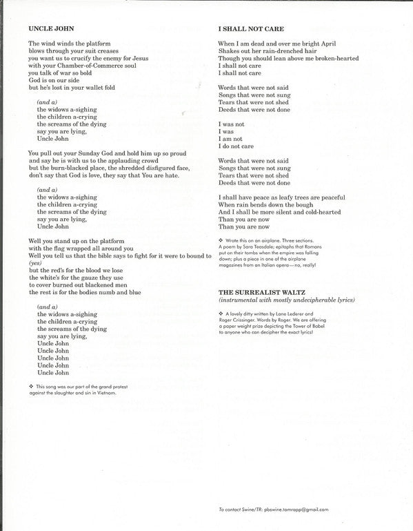 Pearls Before Swine : One Nation Underground (LP, Album, Mono, RE, RM)