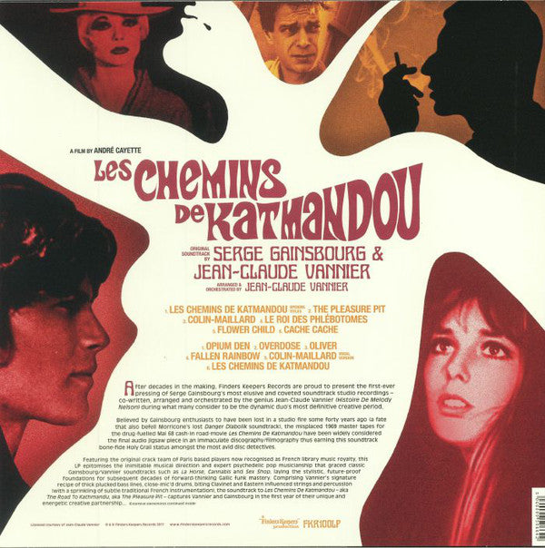 Serge Gainsbourg / Jean-Claude Vannier : Les Chemins De Katmandou (LP, Album, M/Print, 1st)