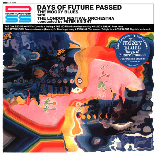 The Moody Blues : Days Of Future Passed (LP, Album, RE, RM, 180)