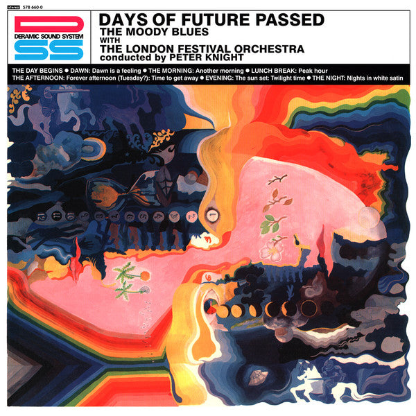 The Moody Blues : Days Of Future Passed (LP, Album, RE, RM, 180)