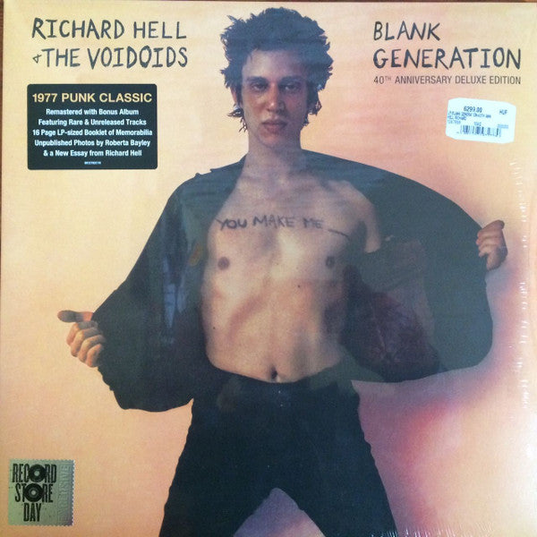 Richard Hell & The Voidoids : Blank Generation (RSD, Dlx, Ltd, RE, 40t + LP, Album + LP)