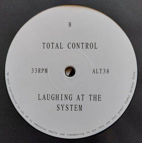 Total Control (13) : Laughing At The System (12", EP)