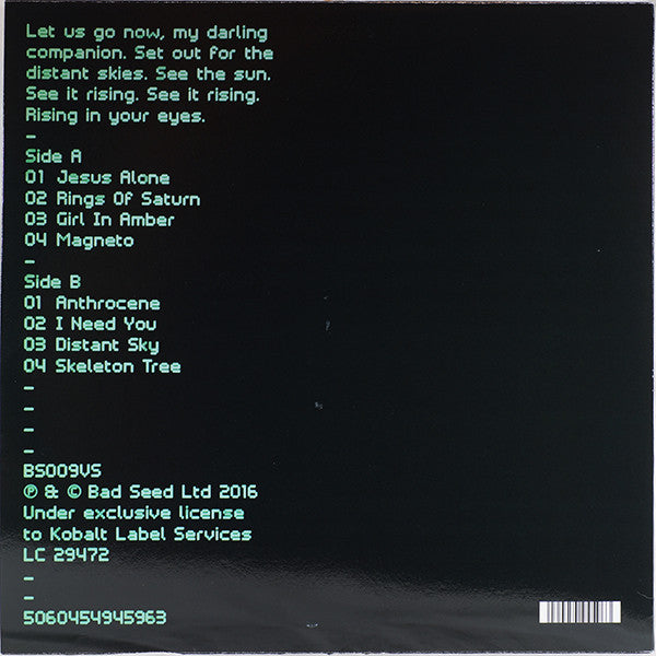 Nick Cave & The Bad Seeds : Skeleton Tree (LP, Album, RE)