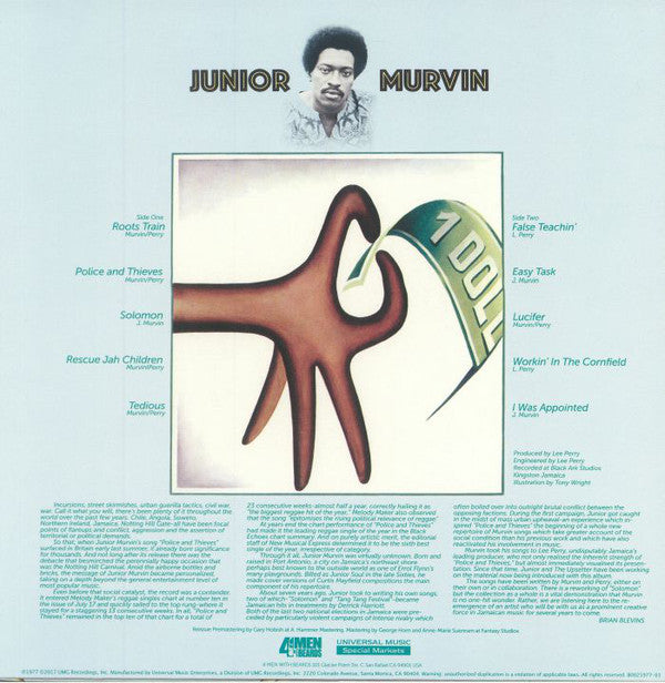 Junior Murvin : Police & Thieves (LP, Album, RE, Blu)