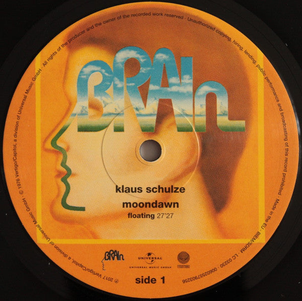 Klaus Schulze : Moondawn (LP, Album, RE, RM)