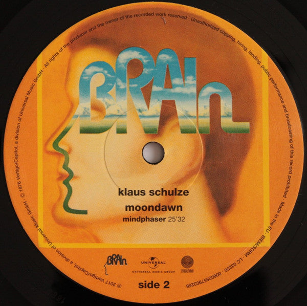 Klaus Schulze : Moondawn (LP, Album, RE, RM)