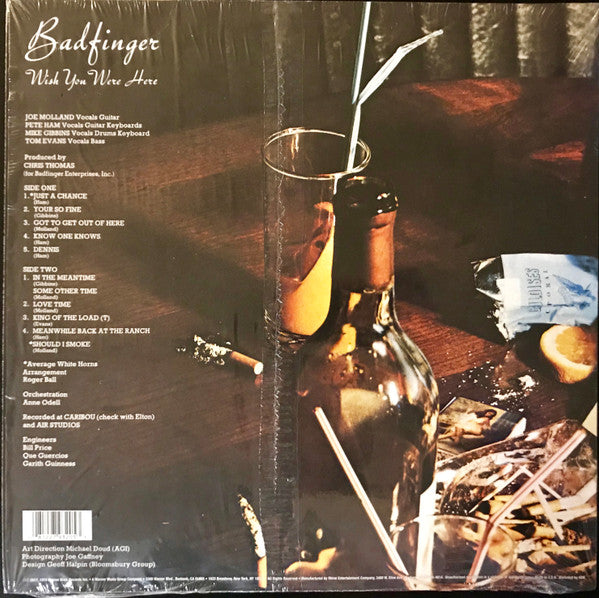 Badfinger : Wish You Were Here (LP, Album, Ltd, RE, Gre)