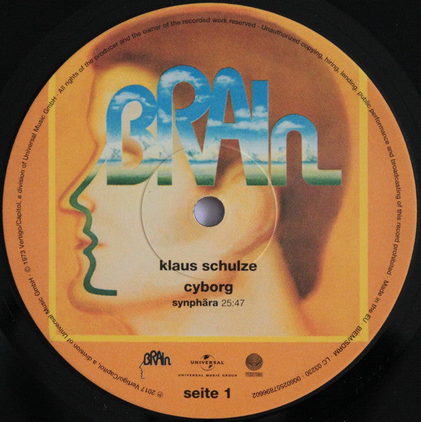 Klaus Schulze : Cyborg (2xLP, Album, RE, RM)