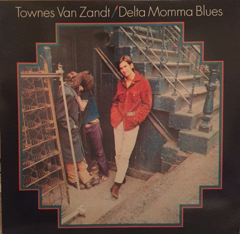 Townes Van Zandt : Delta Momma Blues (LP, Album, RE, MRP)