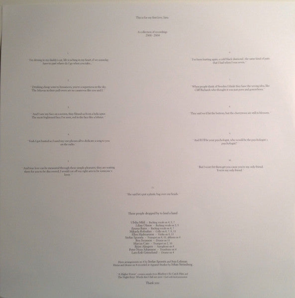 Jens Lekman : When I Said I Wanted To Be Your Dog (LP, Album)