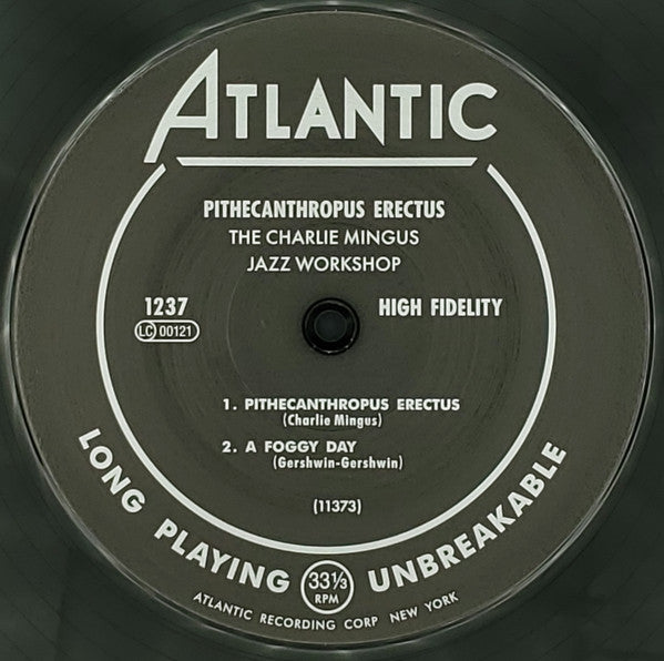 The Charlie Mingus Jazz Workshop* : Pithecanthropus Erectus (LP, Album, Mono, RE, RM, 180)
