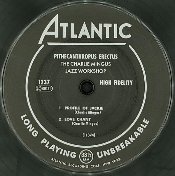The Charlie Mingus Jazz Workshop* : Pithecanthropus Erectus (LP, Album, Mono, RE, RM, 180)