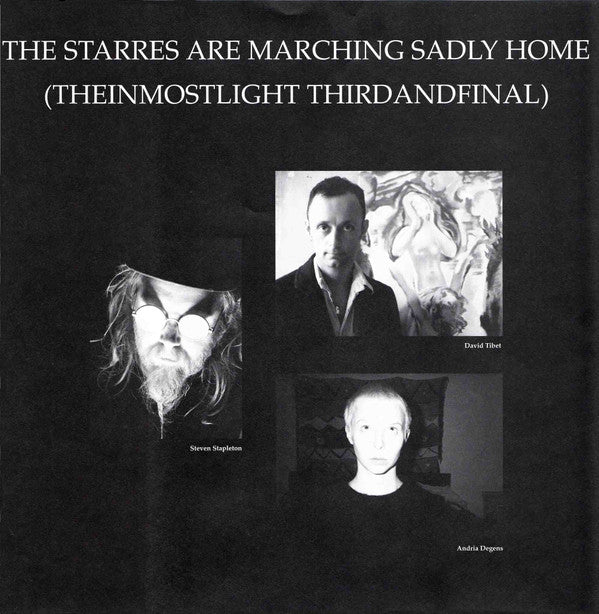 Current 93 : The Starres Are Marching Sadly Home (Theinmostlight Thirdandfinal) (LP, S/Sided, Pur)