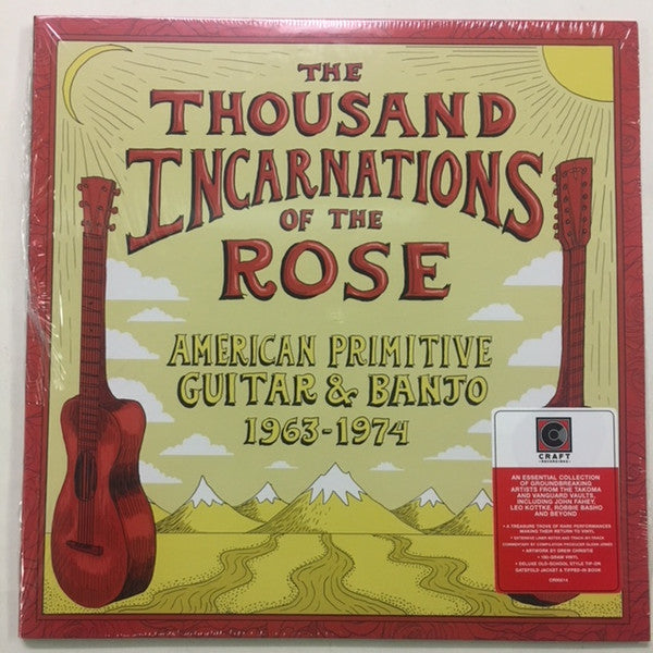 Various : The Thousand Incarnations Of The Rose: American Primitive Guitar And Banjo 1963-1974 (2xLP, Comp, 180)