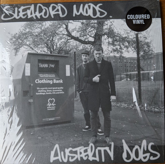 Sleaford Mods : Austerity Dogs (LP, Album, RP, Blu)