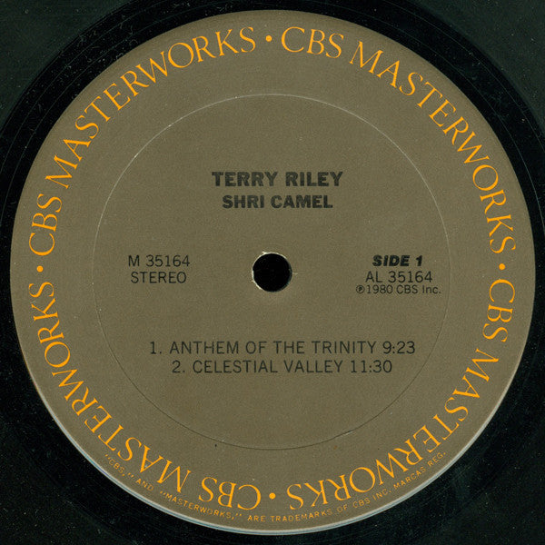 Terry Riley : Shri Camel (LP, Album)