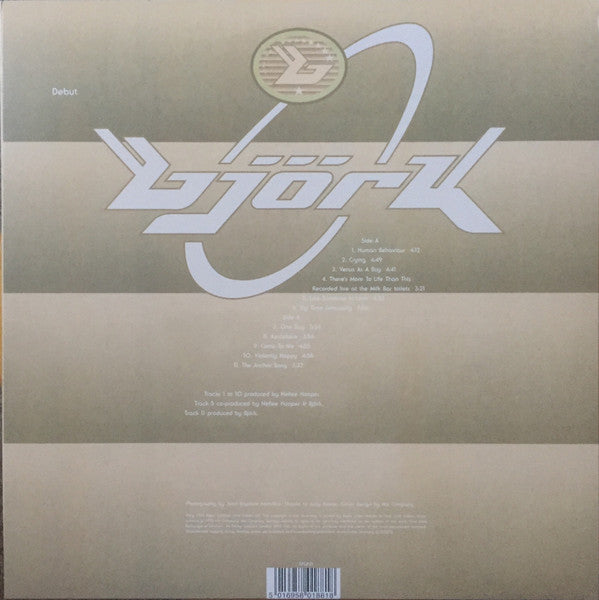 Björk : Debut (LP, Album, RE, 180)