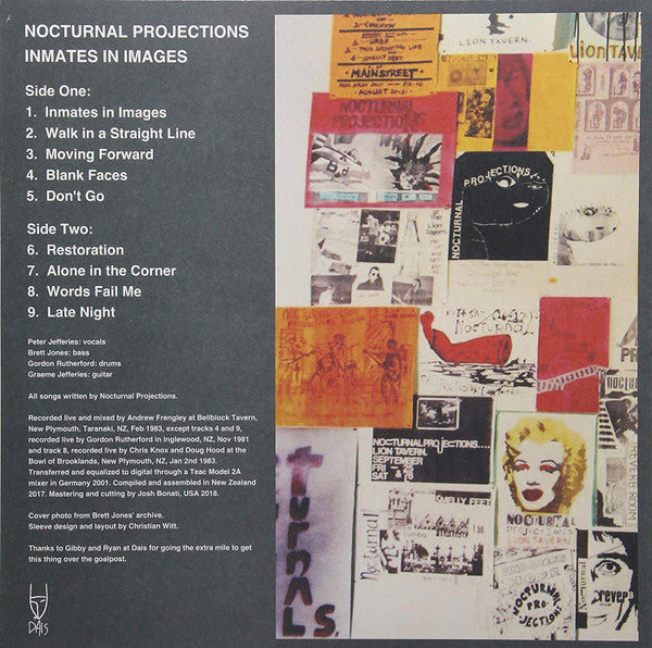 Nocturnal Projections : Inmates In Images (LP, Comp)