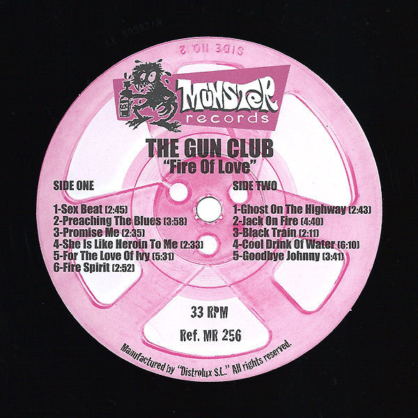 The Gun Club : Fire Of Love (LP, Album, RE, 220)