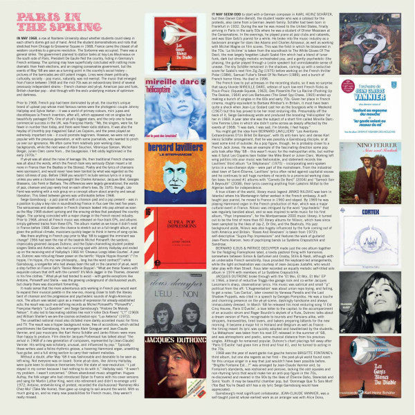 Bob Stanley • Pete Wiggs : Paris In The Spring (2xLP, Comp, Whi)