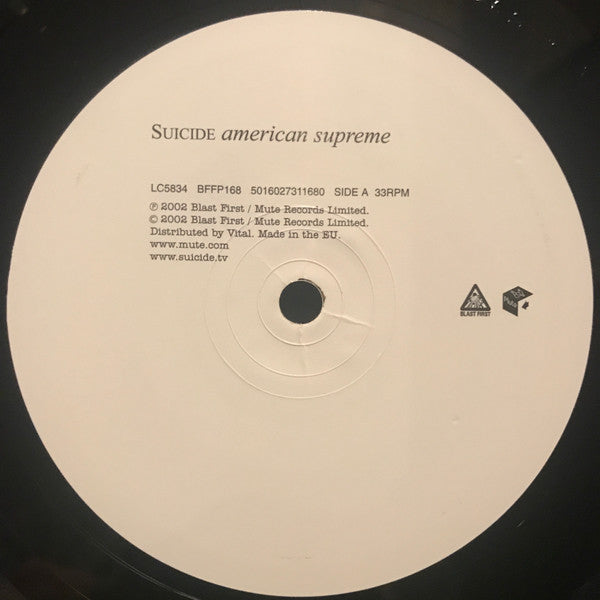 Suicide : American Supreme (2xLP, Album)